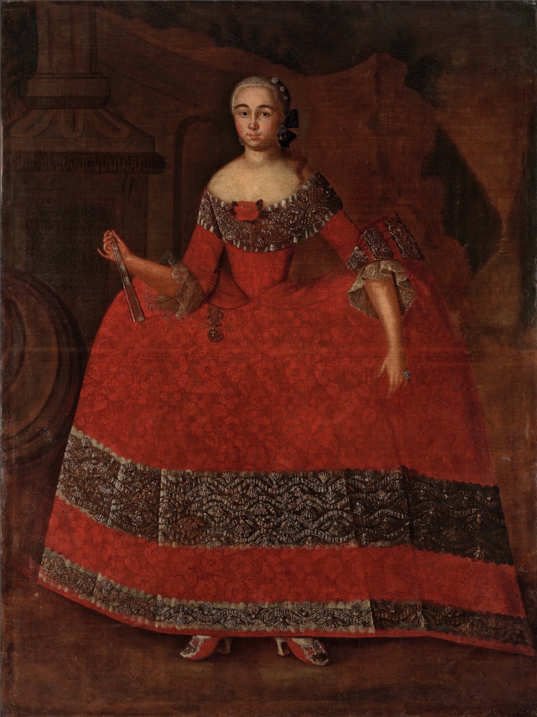 Рис. 8. Иван Березин. Портрет К. Тишининой. 1759. © Государственная Третьяковская галерея, 2018.