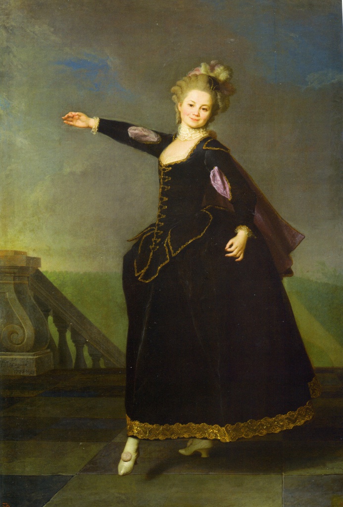Рис. 13. Дмитрий Левицкий. Портрет Н.С. Борщовой. 1776. Русский музей, Санкт-Петербург, 2018.