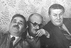 Филипп Тер-Микаэлян, Булат Окуджава и Зураб Казбек-Казиев