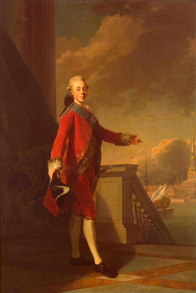 Рис. 14. Александр Рослин. Портрет великого князя Павла Петровича. 1777. © Государственный Эрмитаж, Санкт- Петербург, 2018. Фото Ю.А. Молод- ковца, В.С. Теребенина, Л.Г. Хейфеца.